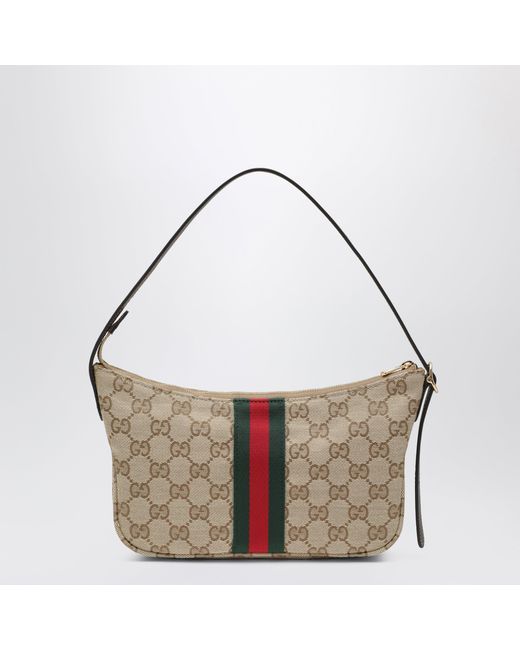 Gucci White Small Gg Pattern Bag for men