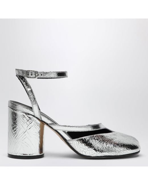 Maison Margiela Metallic Tabi Sandals