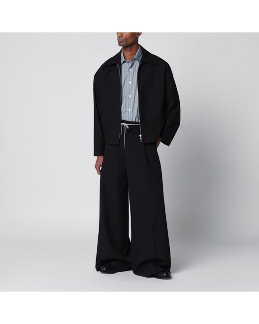 NAMACHEKO Cotton Zip-Up Jacket in Black for Men | Lyst Canada