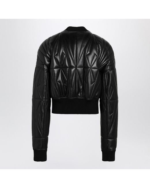 Moncler Black Quilted Zipup Down Jacket for men