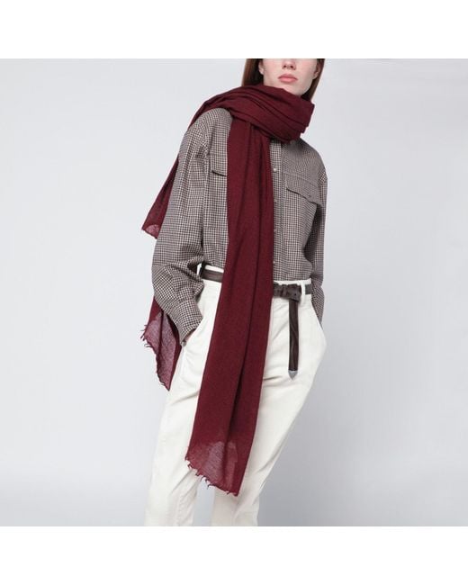 Sciarpa Bordeaux di Destin in Purple
