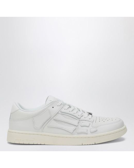 Amiri Sneaker Skel Top Low Weiß in White für Herren
