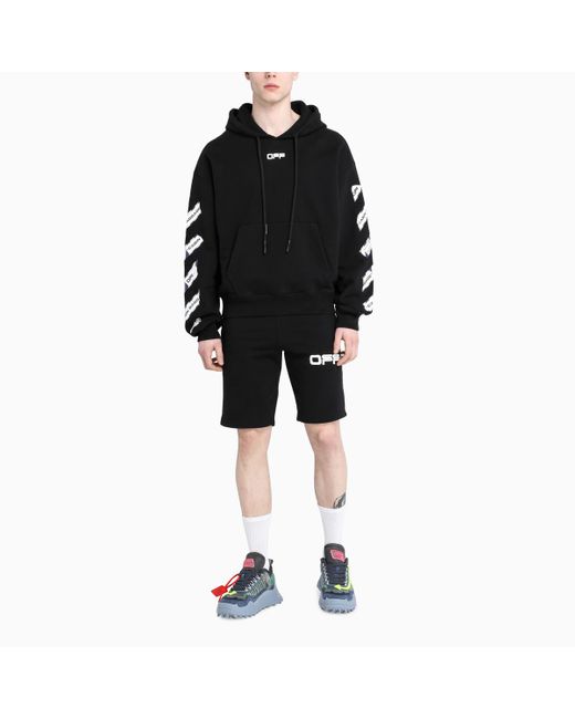 Off-White c/o Virgil Abloh Airport Tape Arrows Logo Hoodie Off-White c/o Virgil Abloh Airport Tape Arrows Logo Hoodie