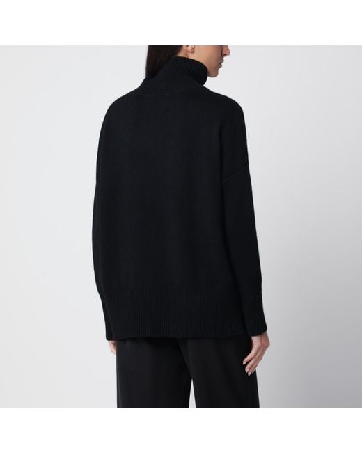Lisa Yang Black Heidi Turtleneck Sweater