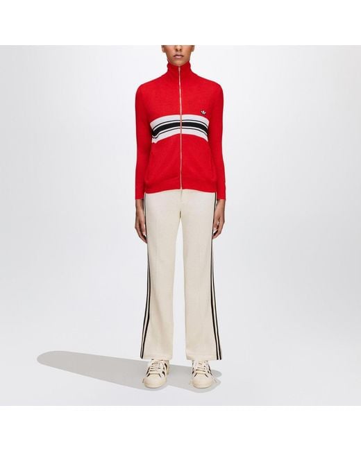 Adidas by Wales Bonner Natural Cream Cotton Blend Jogging Trousers
