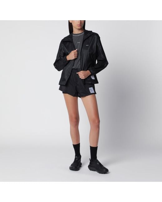 Satisfy Black Techsilk 3" Shorts