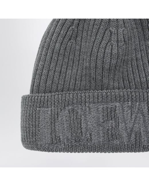 Berretto Grigio di Loewe in Gray da Uomo
