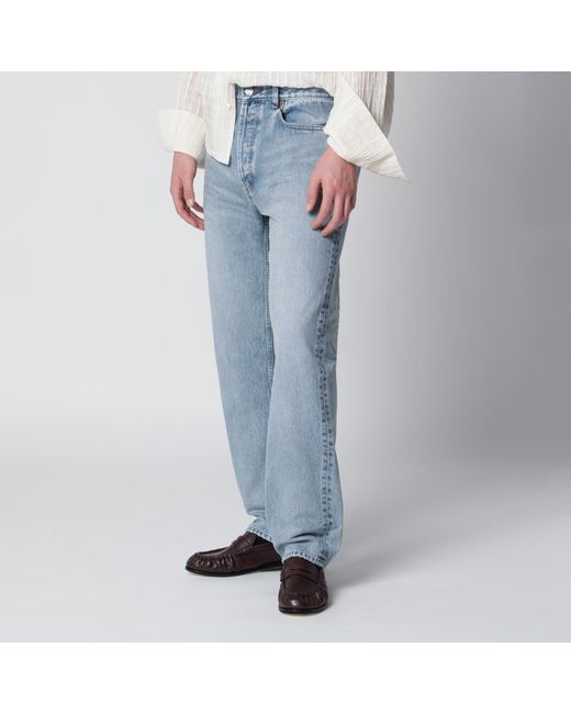 Saint Laurent Blue Mick Long Jeans for men