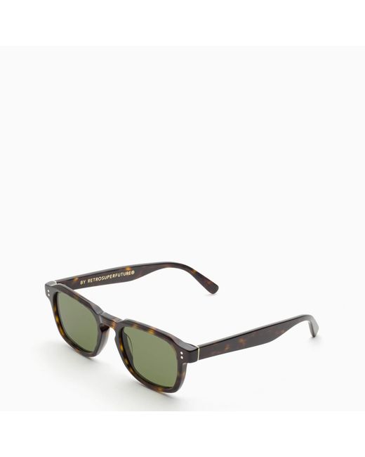 Retrosuperfuture Black Luce 3627 Tortoiseshell Sunglasses for men