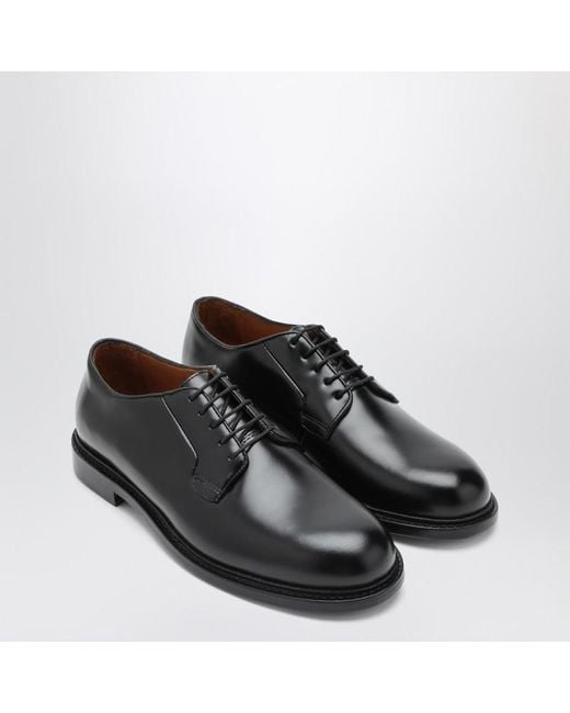 Sebago Schwarze Milton Gyw Derbyschuhe Aus Leder in Black für Herren