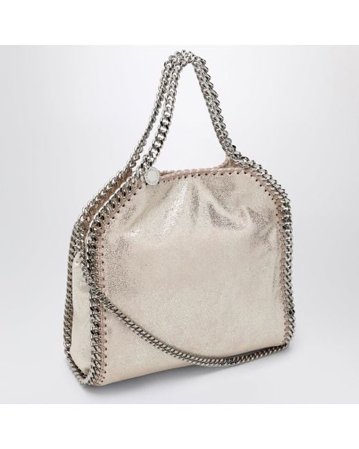 Stella McCartney White Light Falabella Mini Tote Bag