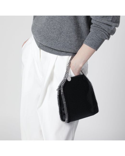 Stella McCartney Black Falabella Mini Tote Bag