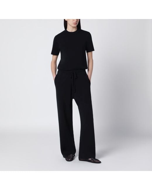 Entire studios Black Cotton T-Shirt