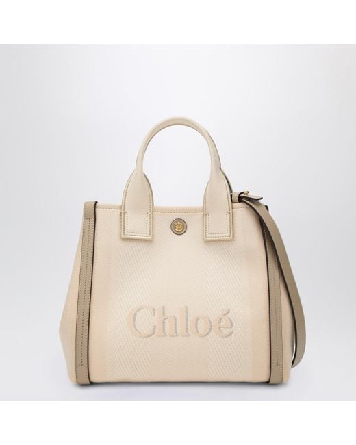 Chloé Natural Carry Small Tote Bag