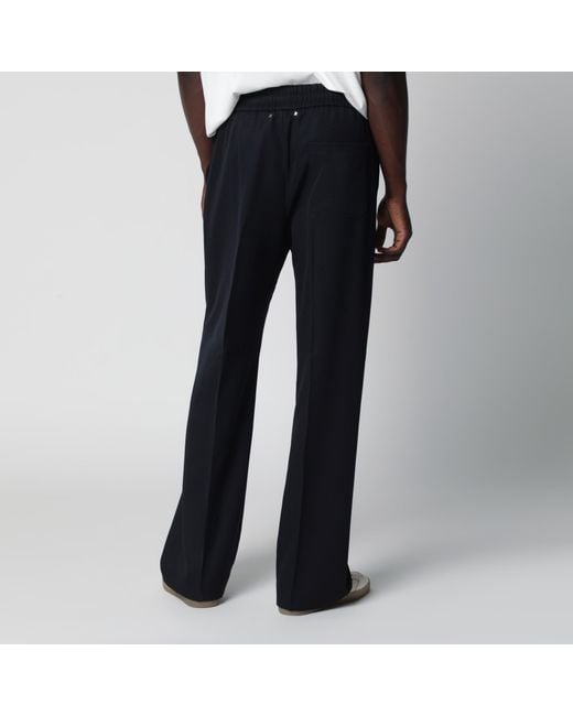 Golden Goose Deluxe Brand Black Straight-Leg Trousers for men