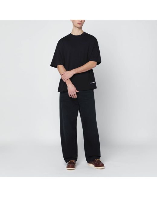 Carhartt Black Brandon Pant/Grind Washed for men