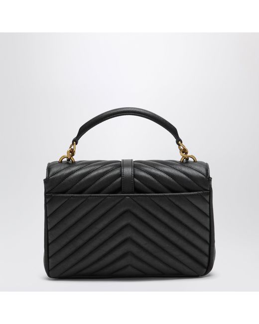 Saint Laurent Black Medium College Bag