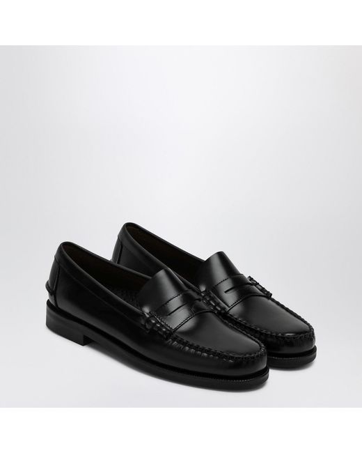 Sebago Black Classic Dan Loafer for men