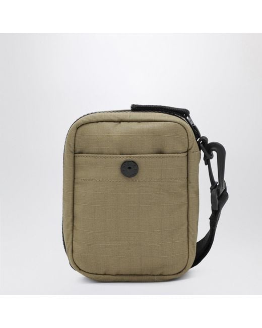 Stone Island Green Military Wrist Wallet With Logo Patch for men