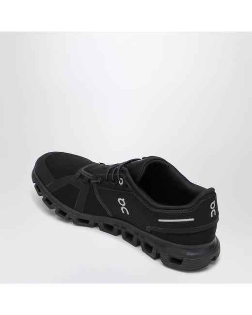 On Shoes Black Cloud 6 Sneakers for men