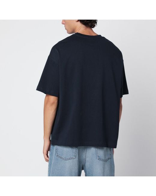 A.P.C. Black Bruno Cotton T-Shirt for men