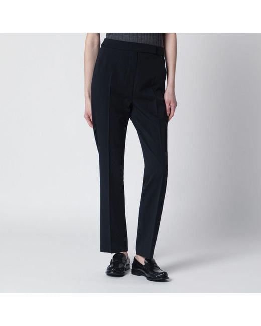 Max Mara Black Wool Trousers