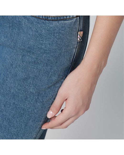 Burberry Blue Medium- Regular-Fit Jeans