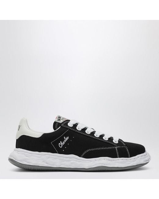 Maison Mihara Yasuhiro Charles Og Black Canvas Sneakers for men