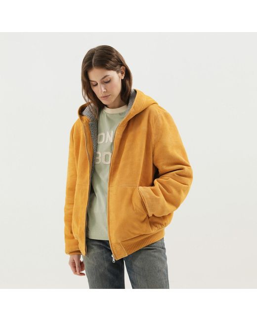 1989 STUDIO Metallic Suede Hoodie