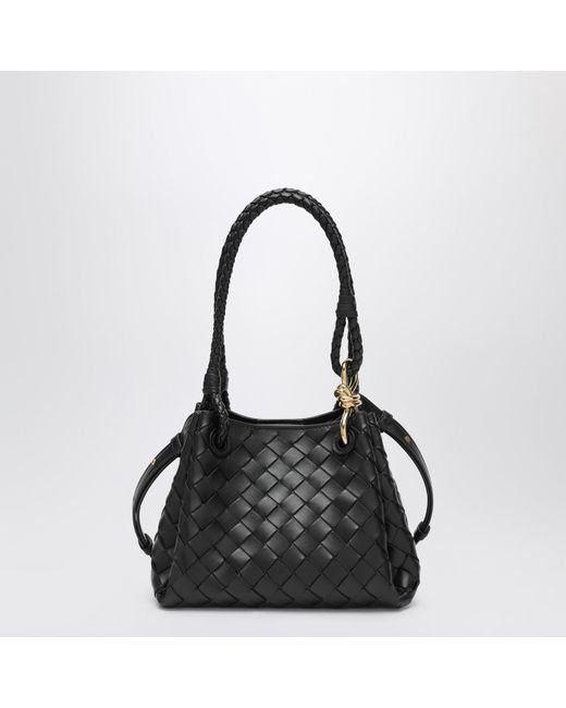 Bottega Veneta Black Small Parachute Bag
