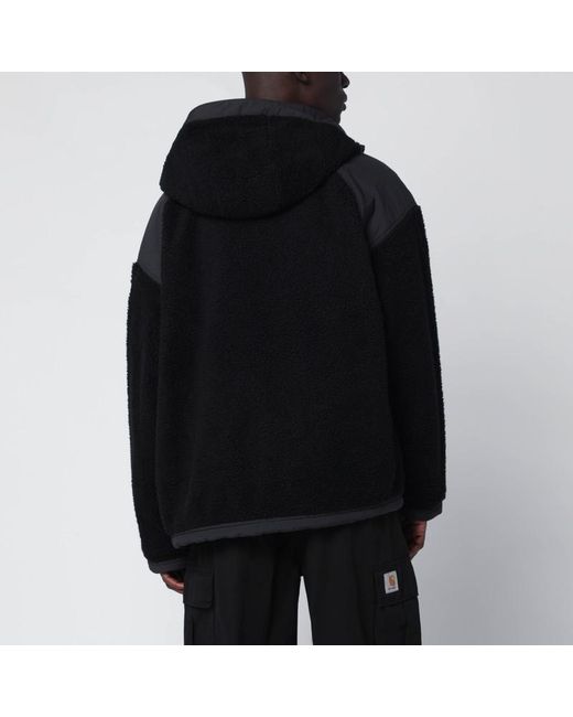 Canada Goose Reversible Alberni Bomberjacke Aus Schwarzem Fleece in Black für Herren