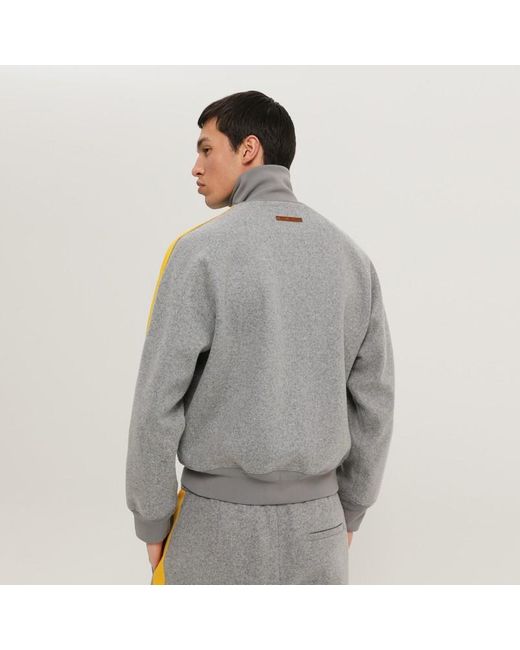 Giacca grigia con bande laterali di 1989 STUDIO in Gray da Uomo