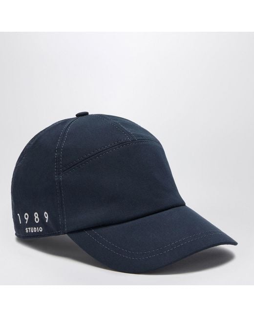 1989 STUDIO Blue Baseball Cap Dark for men