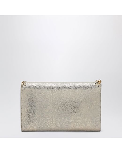 Stella McCartney Metallic Falabella Chain Wallet