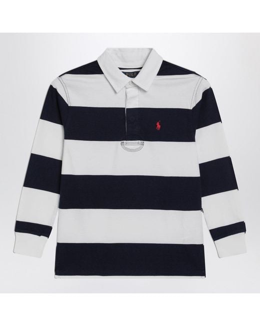 Polo Ralph Lauren Blue Striped Polo Shirt