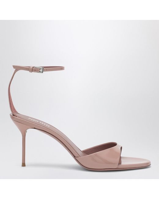 Paris Texas Pink Lidia Antique Patent Leather Sandal