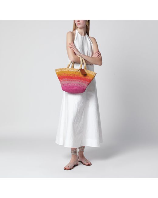 Manebí Multicolor Sunset Glow Panier Bag