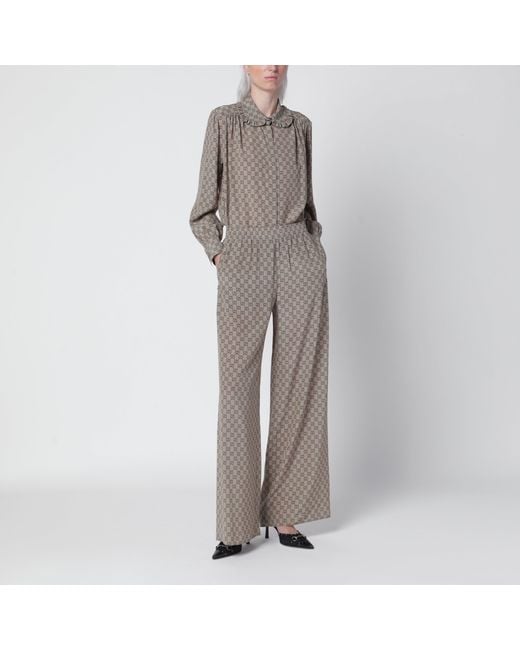 Gucci Gray Leisure Trousers