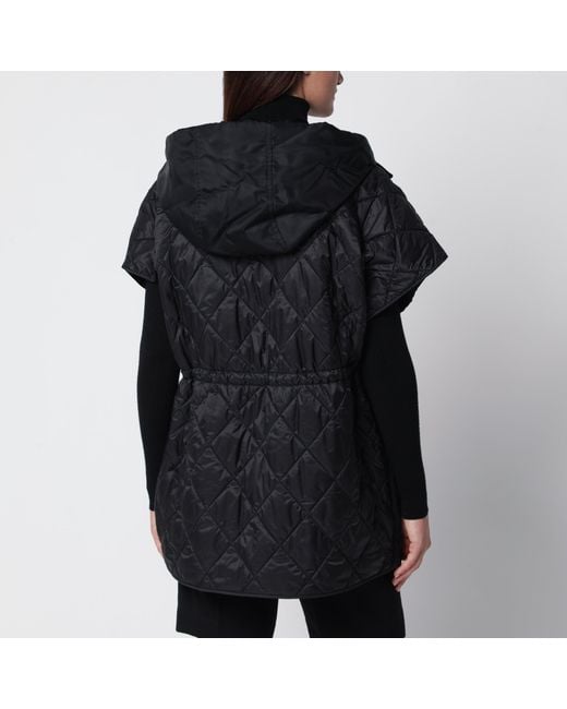 Weekend by Maxmara Black Sleeveless Jacket