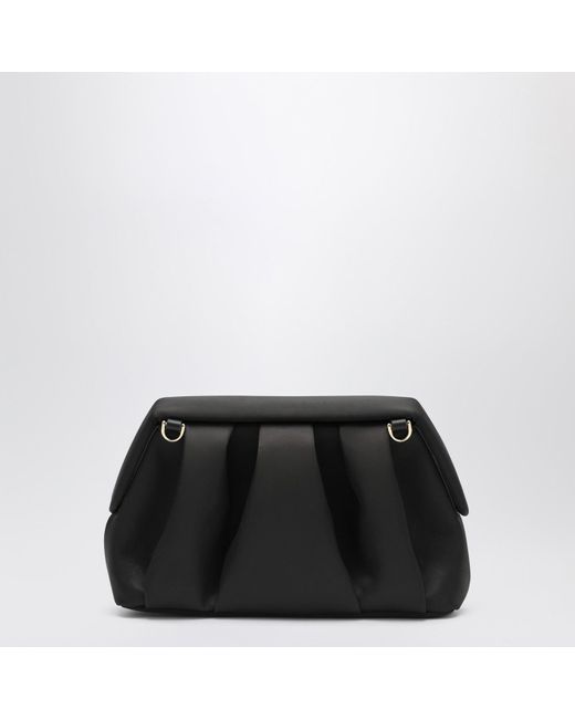 THEMOIRÈ Black Afrodite Clutch In Vegan Leather