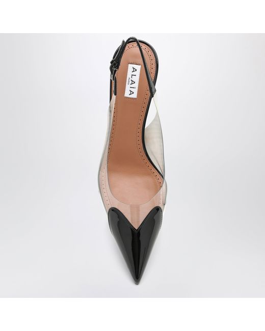 Alaïa Black Schnürschuh