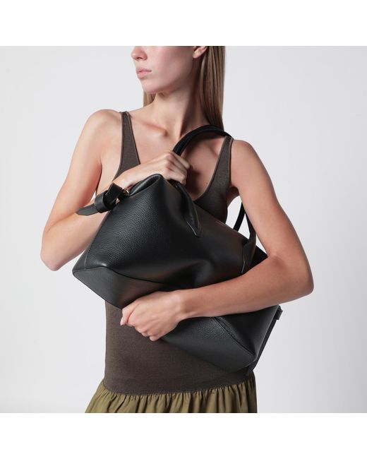 Yuzefi Black Brioche Duffle Bag