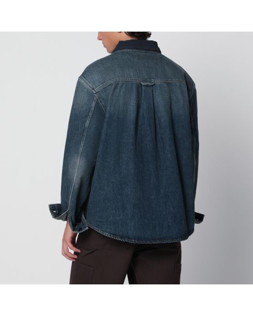 Carhartt Blue Oakland Shirt Jacket for men