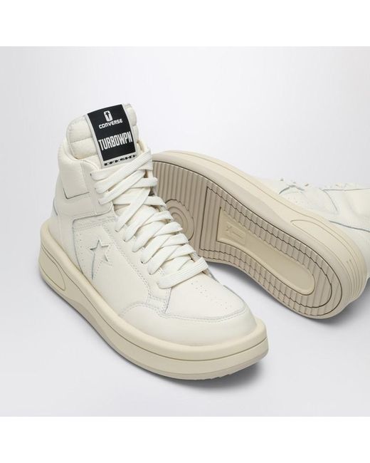 Sneaker turbowpn bianca di CONVERSE X DRKSHDW in White da Uomo