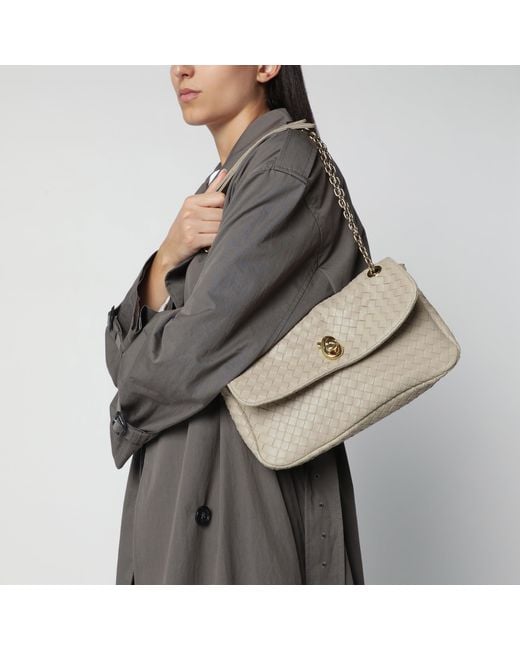 Bottega Veneta Natural Madison Shoulder Bag