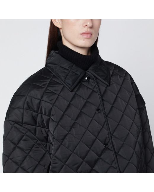Totême Black Quilted Jacket