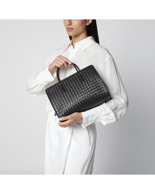 Bottega Veneta Black Small Barbara Tote Bag