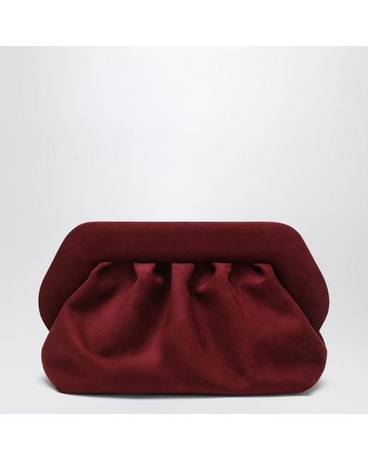 THEMOIRÈ Red Mittlere Bios Clutch