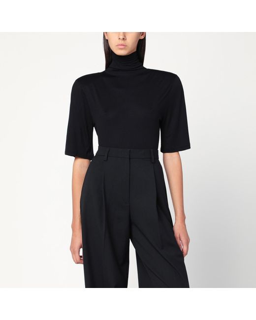 Jacquemus Black T-Shirts And Polos