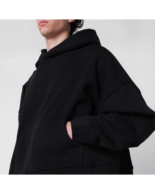 Entire studios Black Cotton Sweatshirt for men